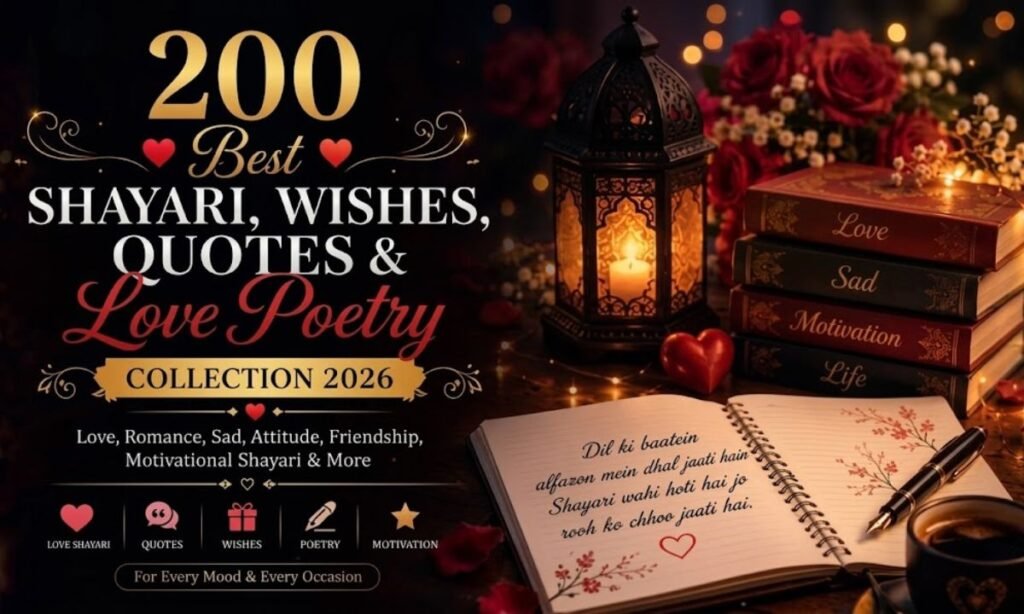 200+ Best Shayari, Wishes,