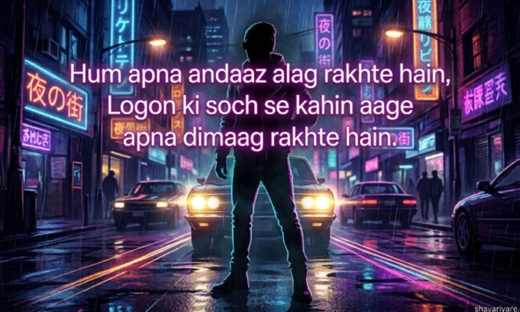 Attitude Shayari