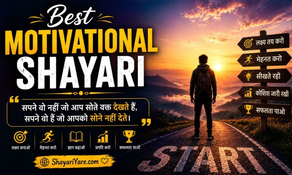 Best Motivational Shayari