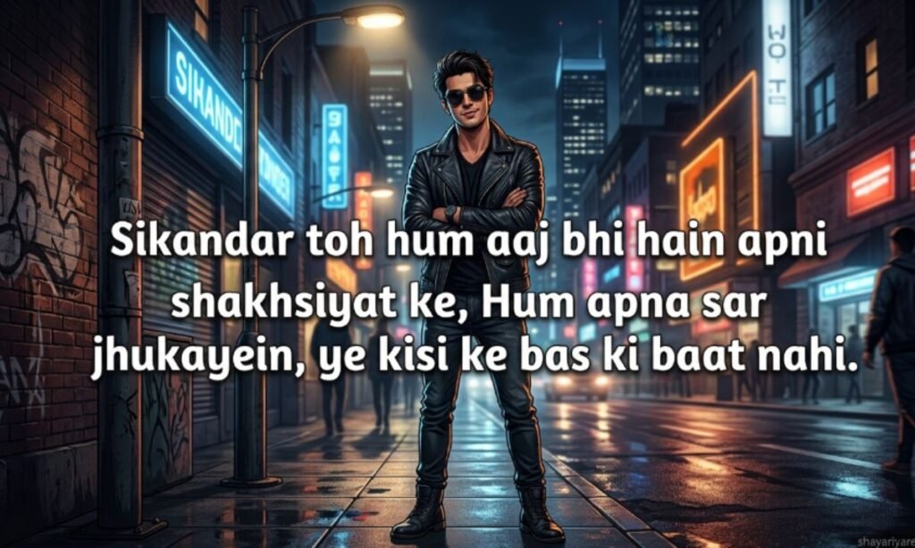 Boys Attitude Shayari