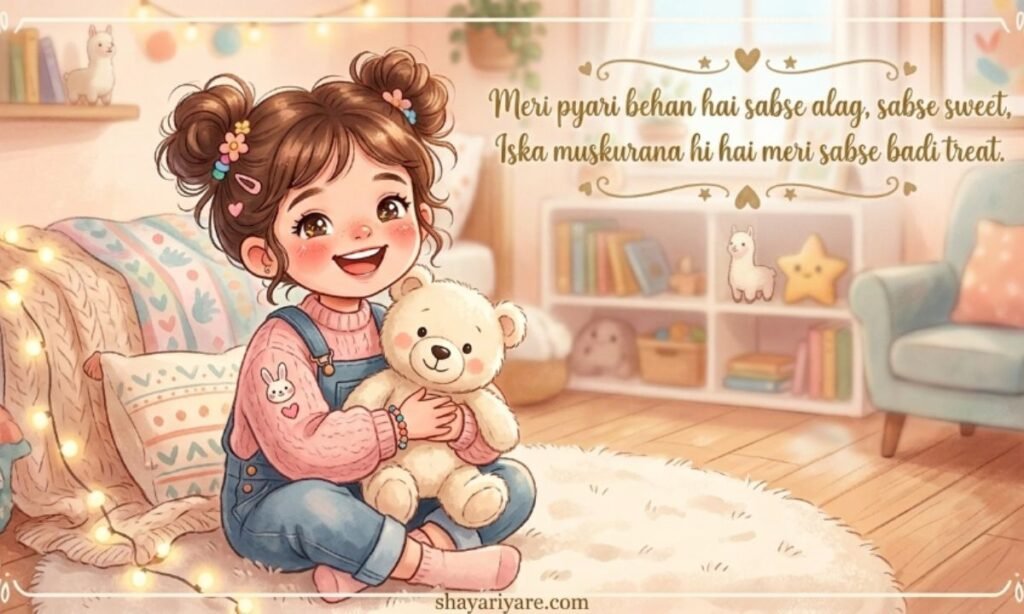 Cute sister shayari