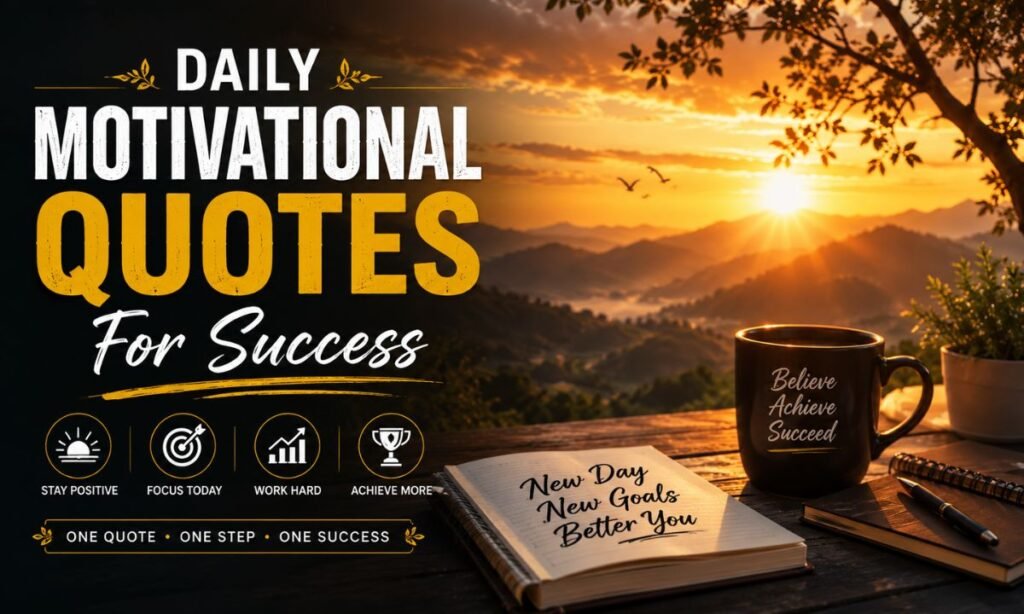 Daily Motivational Quotes For Success