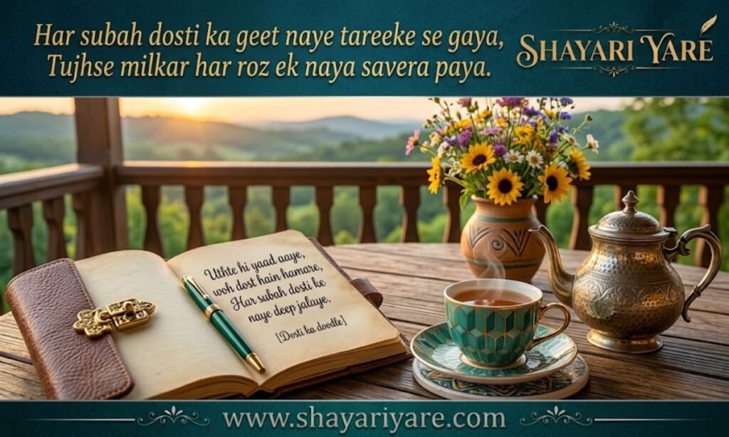 Dosti Good Morning Shayari