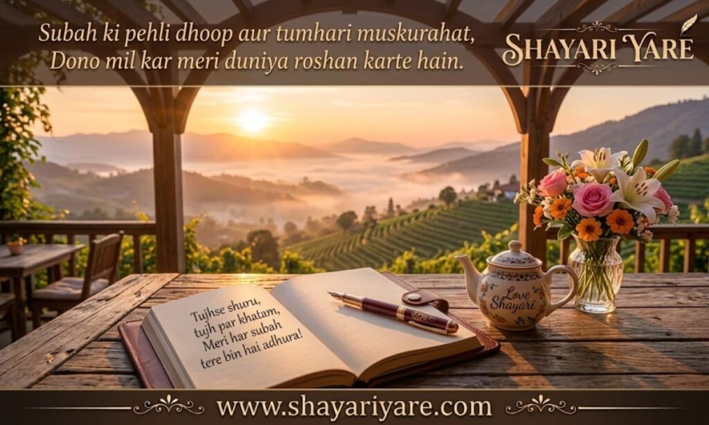 Good Morning Love Shayari