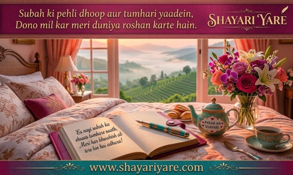 Good Morning Love Shayari in Hindi