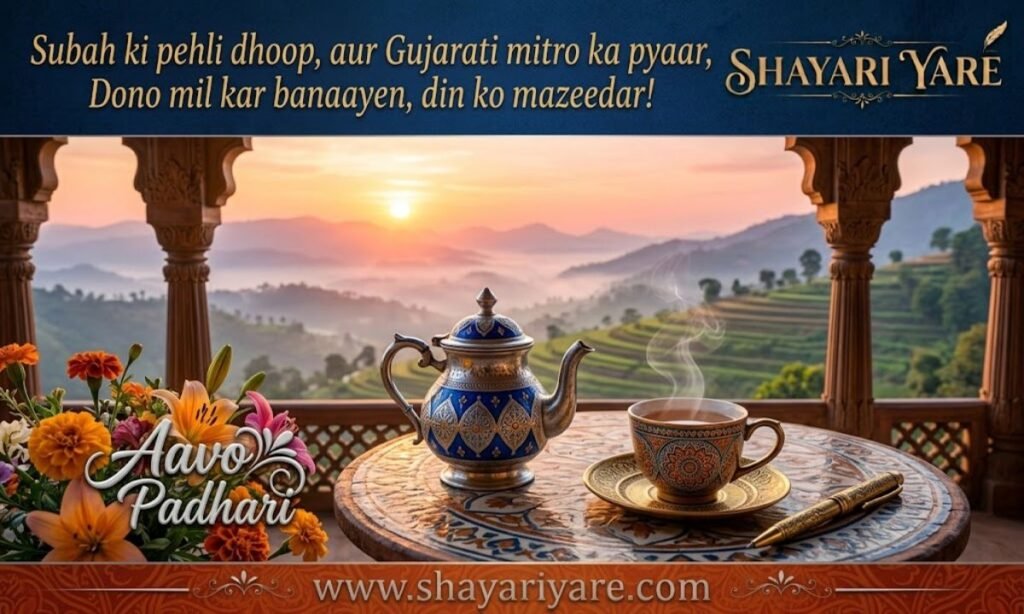 Good Morning Shayari Gujarati