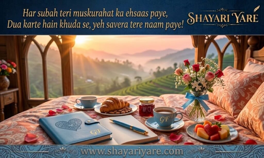Good Morning Shayari for GF