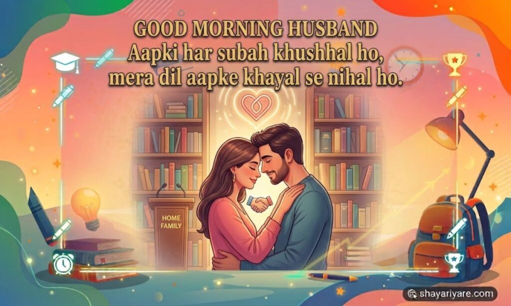 Good Morning Shayari for Husband