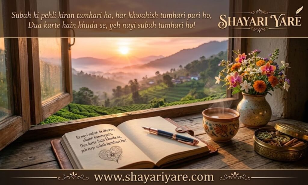 Good Morning Shayari in Hindi