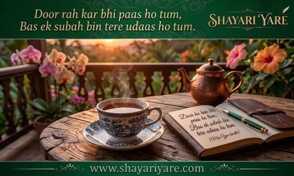 Miss You Good Morning Love Shayari