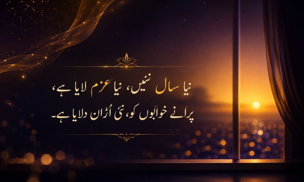 Motivational New Year Shayari
