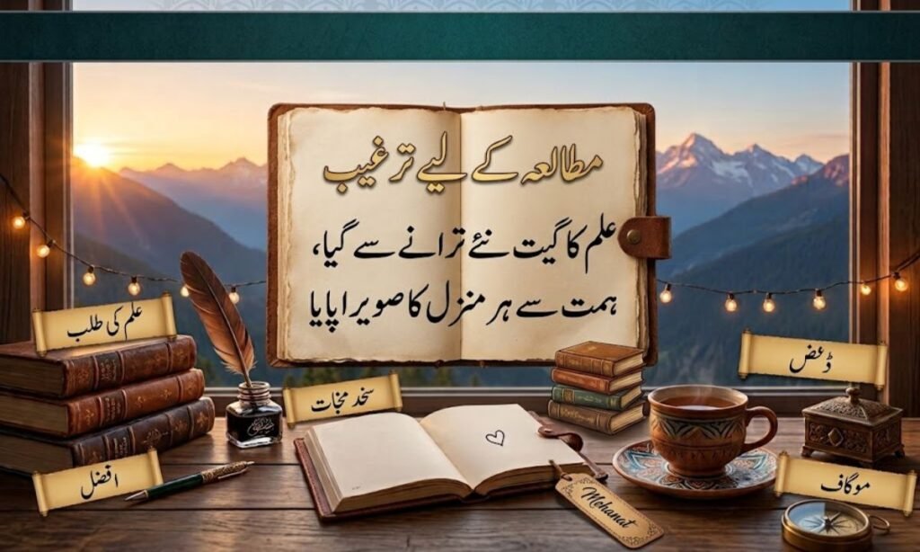 Motivational Shayari Two Lines on Study