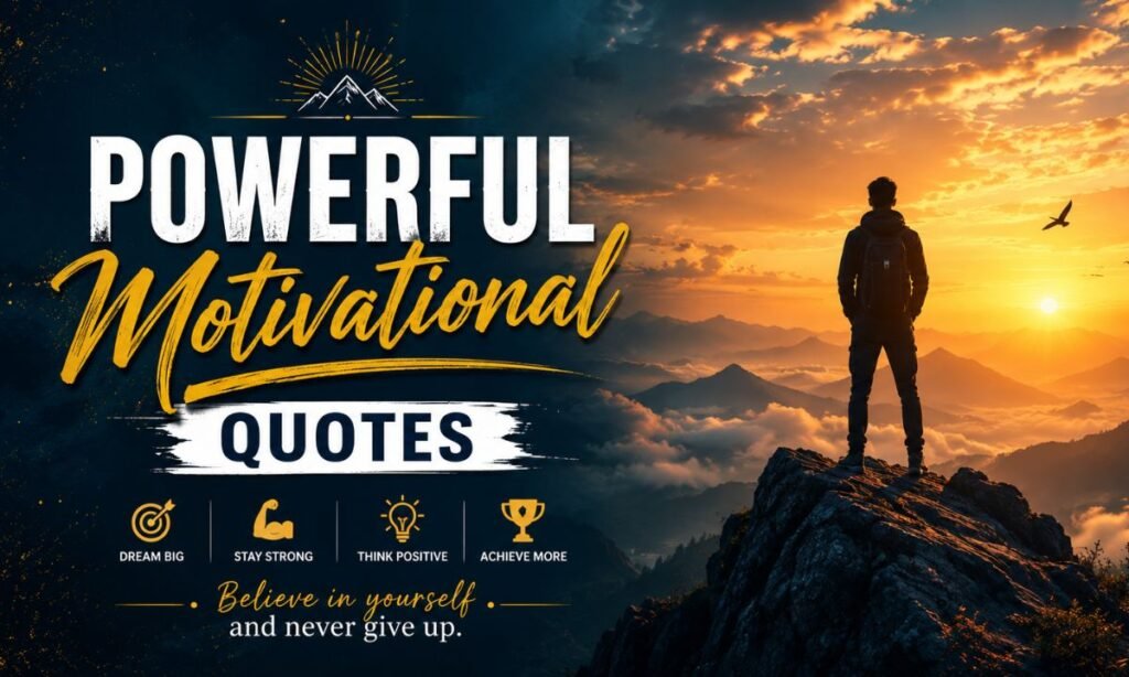 Powerful Motivational Quotes
