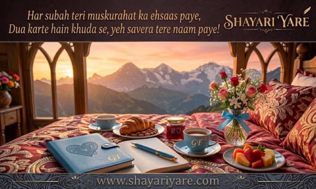 Romantic Good Morning Shayari