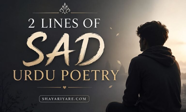 Sad Urdu Poetry