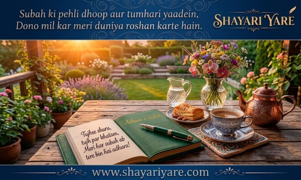 WhatsApp Good Morning Shayari