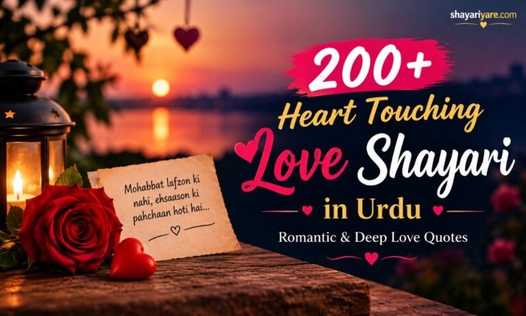 200+ Heart Touching Love Shayari