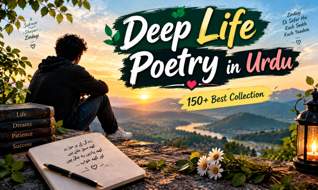 🌿 Deep Life Poetry in Urdu